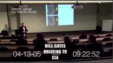 Bill Gates briefs the CIA on an Anti-Religion Vaccine