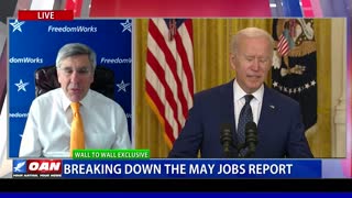 Wall to Wall: Stephen Moore on May Jobs Report (Part 2)