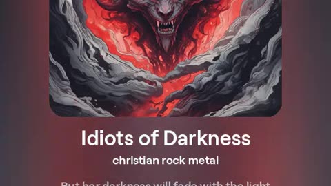 IDIOTS OF DARKNESS AI CHRISTIAN METAL SONG LOL