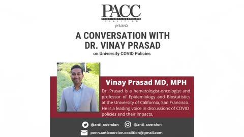 A conversation with Dr. Vinay Prasad