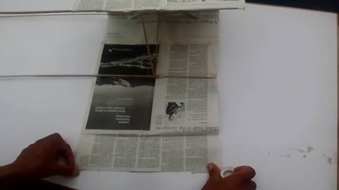 How to Make a Box Kite speed newspaper