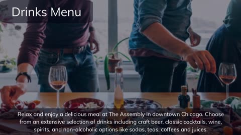 The Assembly American Bar and Cafe | Flavors of America | Downtown Minneapolis