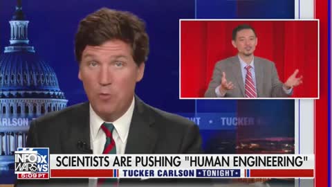 Tucker Carlson Calls Out Head Bioethicist for Pushing Human Engineering Extermination Plan