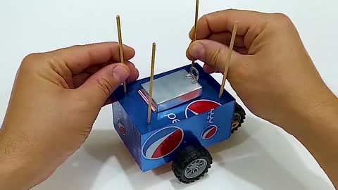 How to make an ice cream & pepsi rickshaw with robot