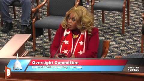 #OpenTheBoxes - Dr. Linda Lee Tarver Lansing MI Election Integrity Hearing