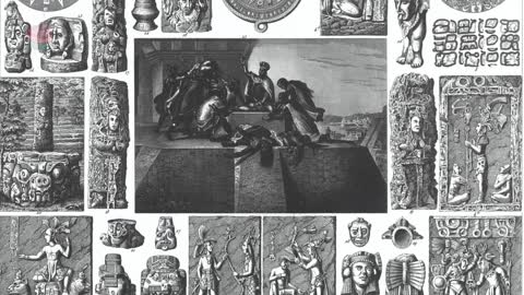 La religione Maya POLITEISTA dell'occultura massonica giudaico greco-romana-egizia pagana satanico gnostica