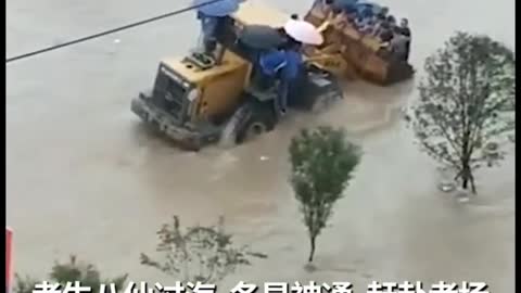 Trung Quốc đã bị nước cuốn mất