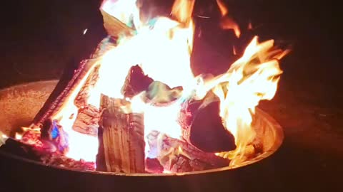 Beautiful, Magical, colored fire