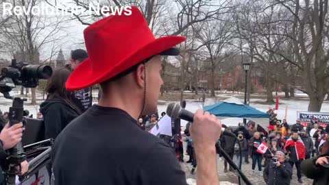 Raw video: Freedom rally at queens park