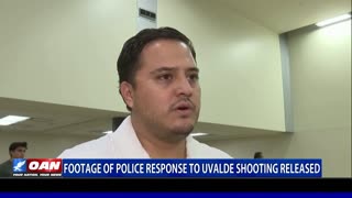 Footage of police response to UIvalde shooting released