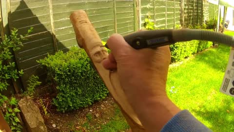 Woodland Themed Walking Stick Carving Part 1