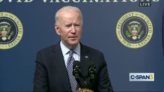 Biden Repeats Lie That Trump Didn't Have Vaccination Plan