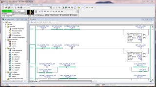 B16 - Learn PLC RSLogix500 - Virtual Cylinders - PLC Professor