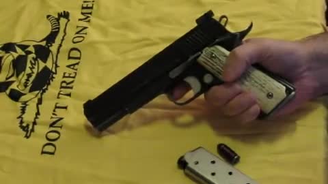 Basic Firearms Tutorial #1: Model 1911 semiautomatic pistol