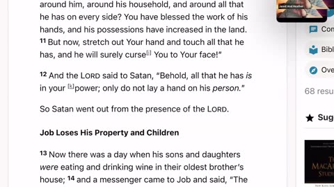 The Bible: Day 26- “Why Does God Allow Suffering” (Psalm 16, Matthew 18:10-35, & Job 1-3:26)