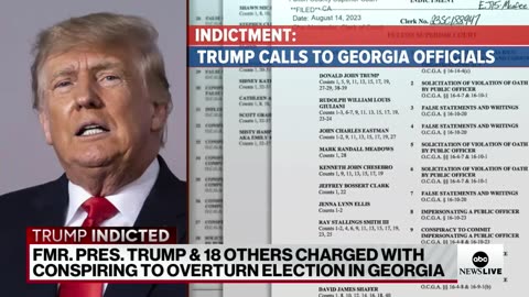 Donald Trump now facing charges in 4 different cases as he runs for reelection