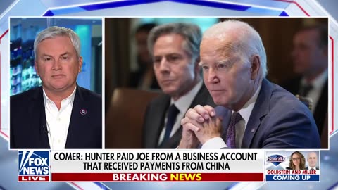 James Comer: Money was paid to Biden through influence peddling