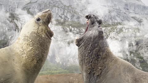 Adorable Seal Pup Starts to Explore Frozen Planet II BBC Earth