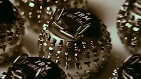 Commercial for IBM's Selectric Typewriter 1960's