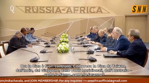 PUTIN INCONTRA IL PRESIDENTE DELL'ERITREA ISAIAS AFWERKI