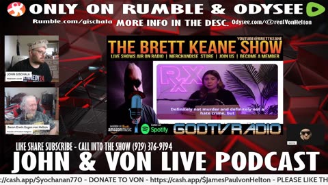 JOHN AND VON RESPOND TO BRETT KEANE TRANSGENDER VIOLENCE