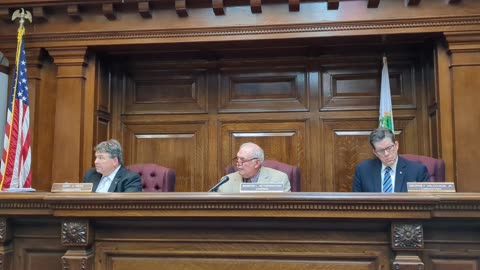 Boots Lashes Out at "Attacks" on His Farm During Schuylkill County Commissioners Meeting