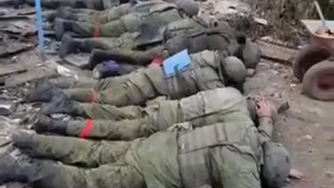 Videos showing the Ukrainian military mercilessly shooting unarmed Russian POWs