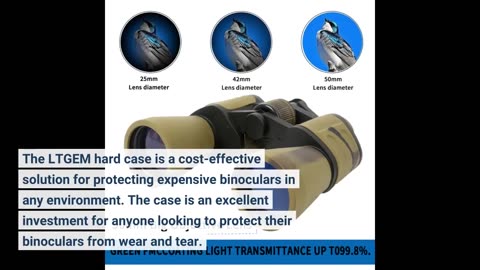 Skim Feedback: LTGEM Hard Case for TQYUIT or FONSAWA Binoculars 20x50, HD Professional/Waterpro...