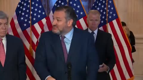 Ted Cruz LOSES IT When Asked a Stupid Mask Question by a Reporter