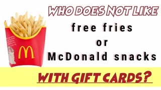want free $100 McDonald's gift card