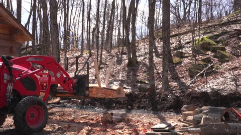 A Small Tractor to Log my Forest and Build My Homestead