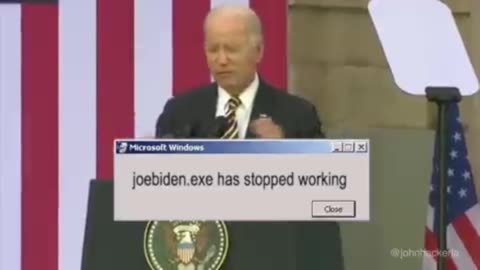 joebiden.exe has stopped working