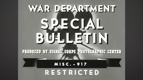 Old chemical weapons(Gas/Gas bombs) war propaganda video 1930s-40s