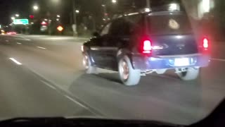 Erratic Driver Gives Other Cars Concerns