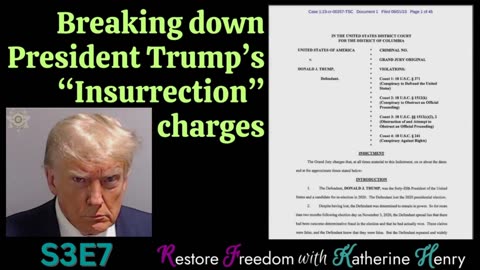 Breaking down President Trump’s “Insurrection” charges S3E7