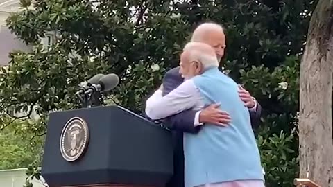 President Biden welcomes PM Modi to the US