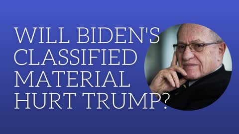 Will Biden's classified material hurt Trump?