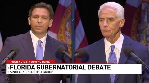 Ron DeSantis Sets The Crowd On Fire With Epic Mic Drop One Liner Right To Charlie Crist's Face
