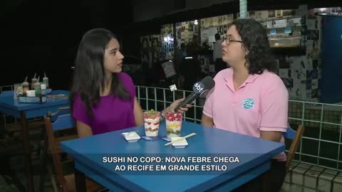 Sushi No Copo | Nova Febre Chega Ao Recife Em Grande Estilo!