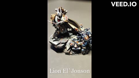 Lion El`Jonson Painted!