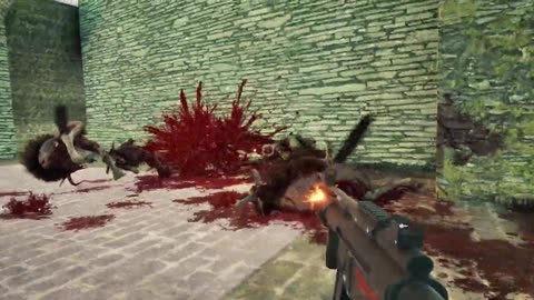 BLOODKILL BRUTAL First Person Shooter focused on action, gore and driving metal music.
