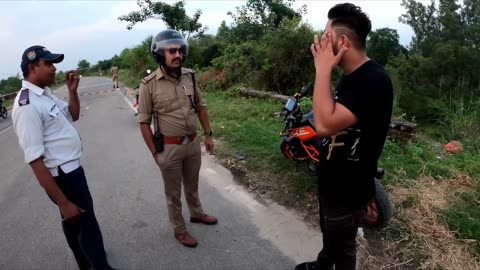 Angry Police Man 🤬vs Bikers | Police Case Ho Gya 😰| Bike Seize kr duga | Loud Exhaust