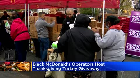 Black McDonalds Operators Association hosting turkey giveaway through Saturday
