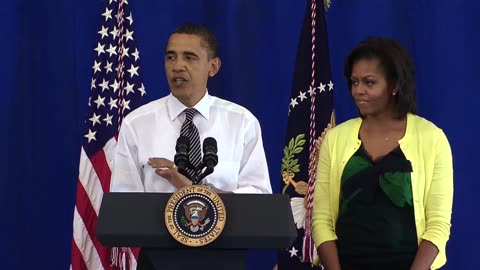 President Obama and the First Lady Pack 15,000 Backpacks for Children of Our Troops June 25, 2009