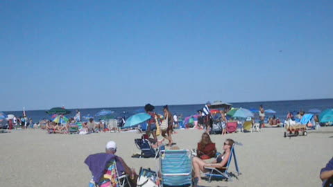 OCEAN GROVE BEACH - FOURTH OF JULY WEEKEND (NJ New Jersey Shore Travel)