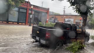 Flash Flood in Downtown Helena