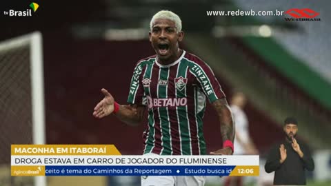 Polícia apreende maconha em veículo de jogador do Fluminense