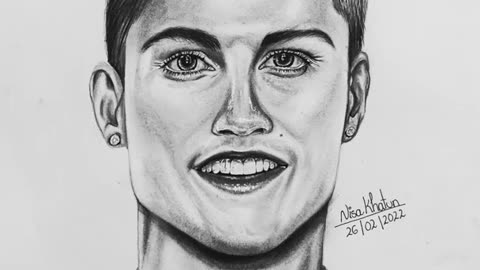 Drawing of Sketches Cristiano Ronaldo | Ronaldo easy Marker Step by Step  Drawing - YouTube