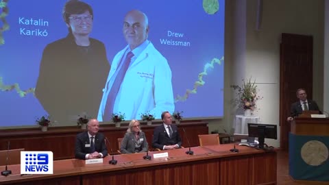 Noble prize in medicine to 2 scientists behind the COVID vaccines mRNA technology