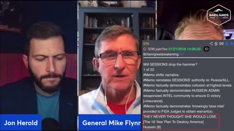 General Flynn Brought Up the 16 Year Plan To Destroy America